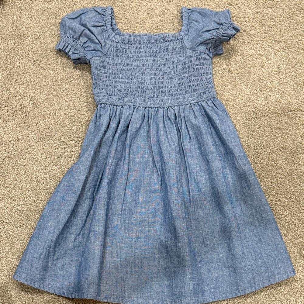 Crew Cuts girls chambray dress